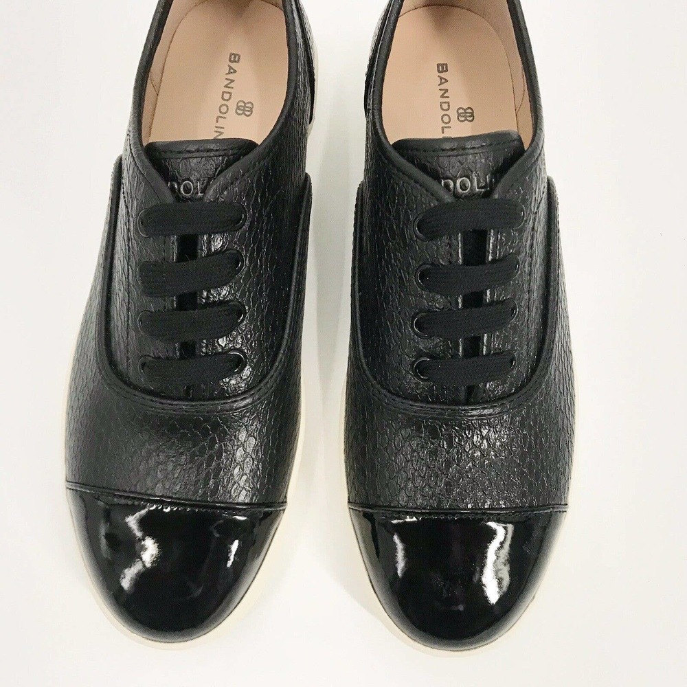 BANDILINO WOMEN'S FLOSIE BLACK SNEAKER - SIZE 9M - Picture 6 of 12